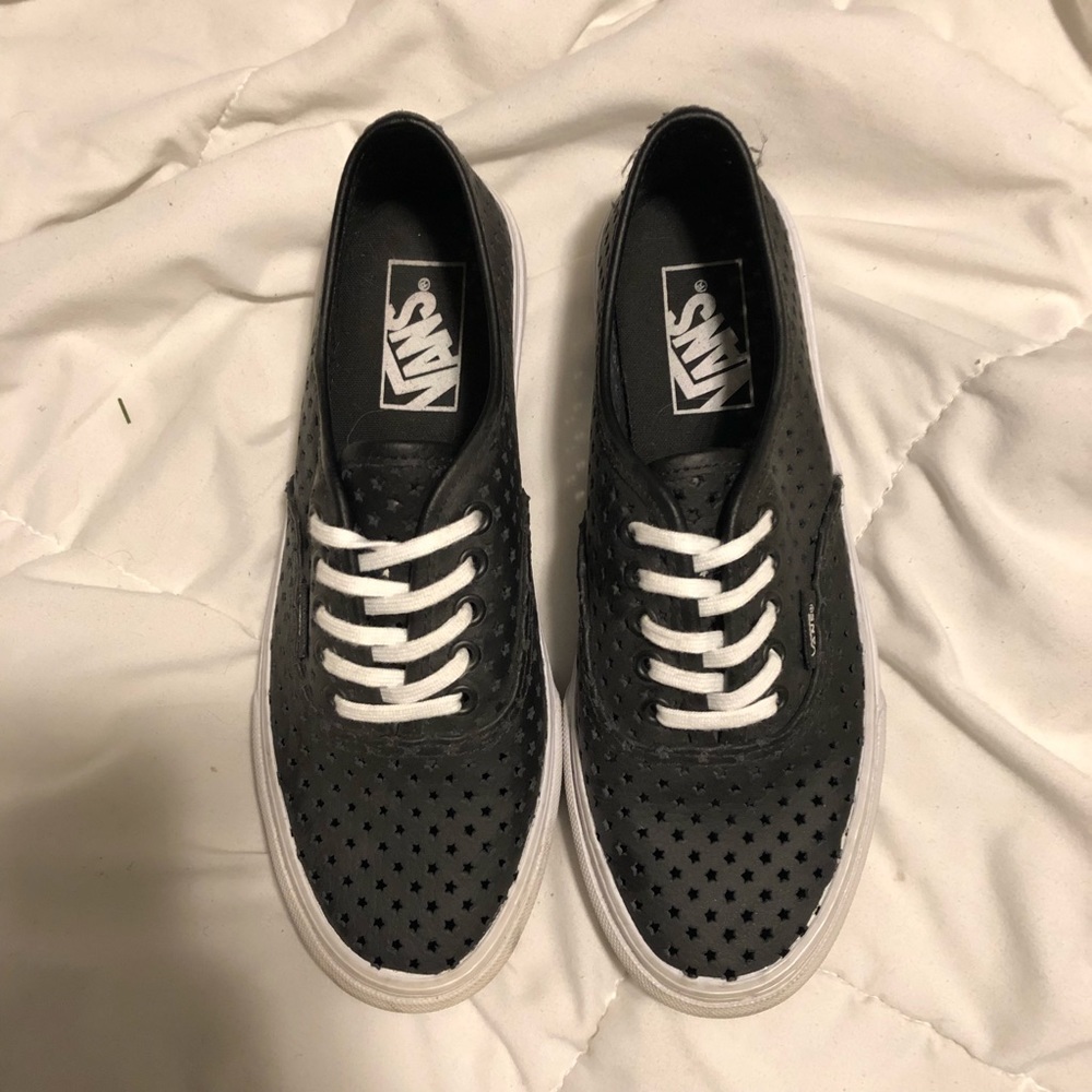 perf stars authentic slim vans